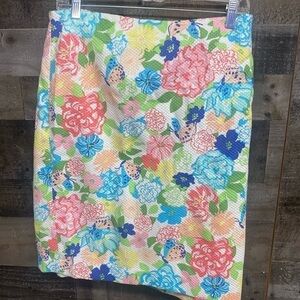 Talbots Floral Pencil Skirt - Multicolor